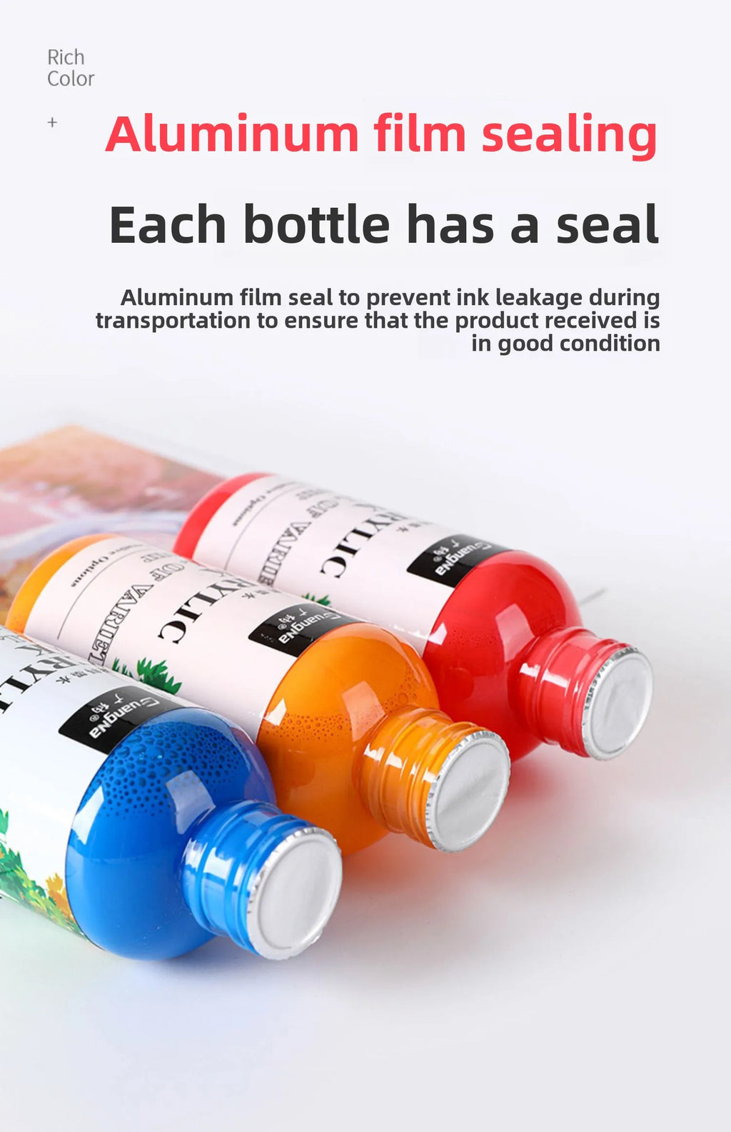 Premium Quality Water-based Ink Refill for Acrylic Paint Pen and DIY Crafts - Ideal Ink Supplement for Artists and Hobbyists
