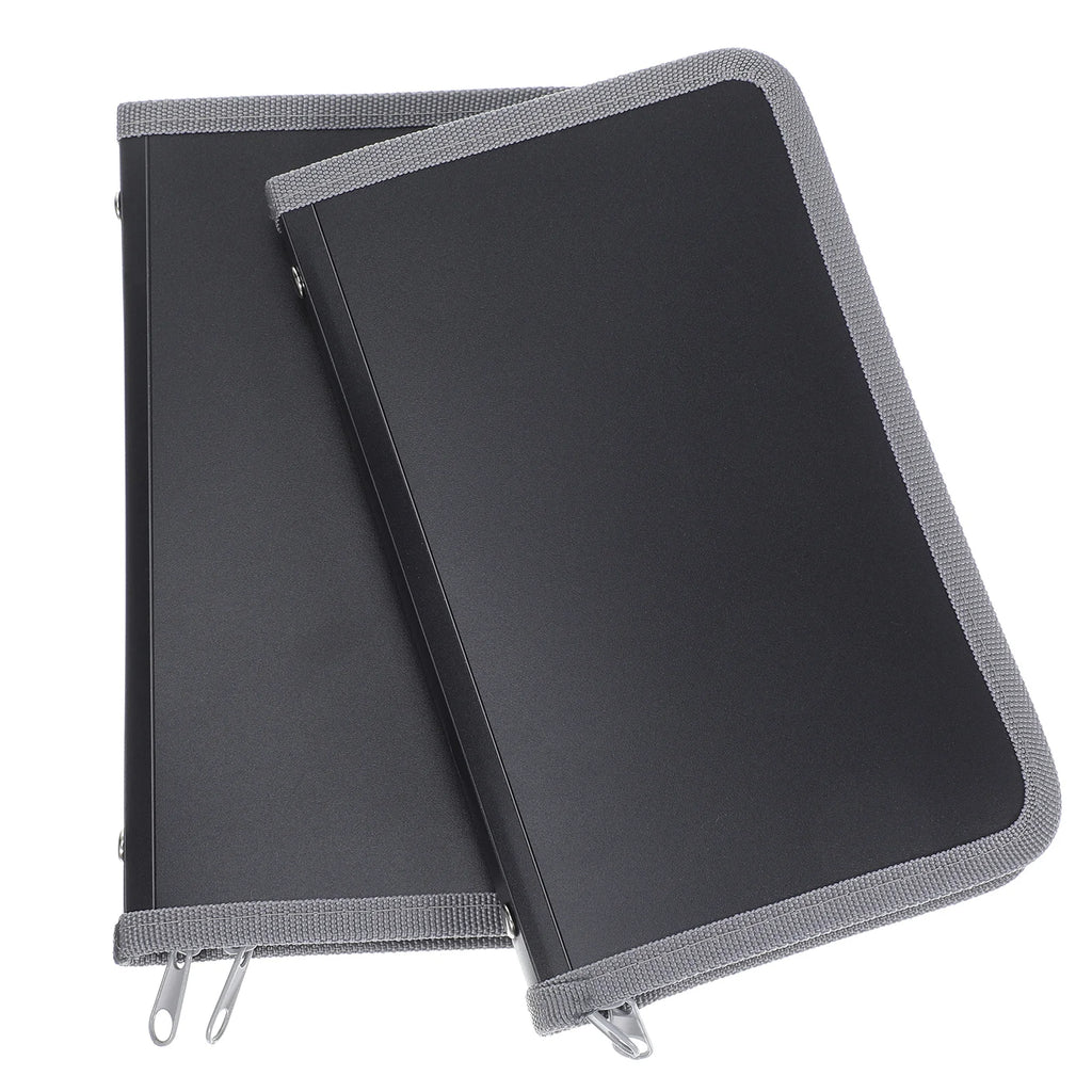 2Pcs Accordion File Folder Receipt Organizer Multi-Layer Large Capacity Plastic Expanding Document Holder Small File Organizer