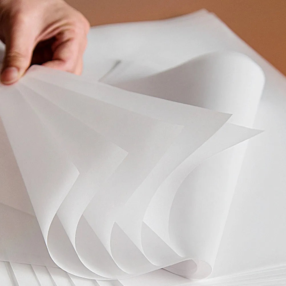 100Sheets A4 Sulfuric Tracing Paper Translucent Paper for Drawing Art Design Animation Drafting Architecture Calligraphy
