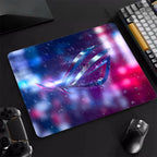 AS-US ROG Game Player Square Mousepad Small Size Home Desk Protector Mat Washable Desktop Mouse Pad Anti-slip Rubber Table Mats