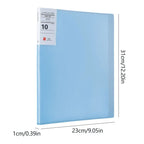 A4 Semi Transparent PP Brochure, Multiple Page Sizes To Choose From, Classified Insert Folder, Conference Document Organization,