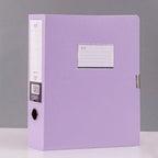 Multifunctional Document Storage Box Folder Large Capacity A4 Information Box Learning Office Storage Box File Box
