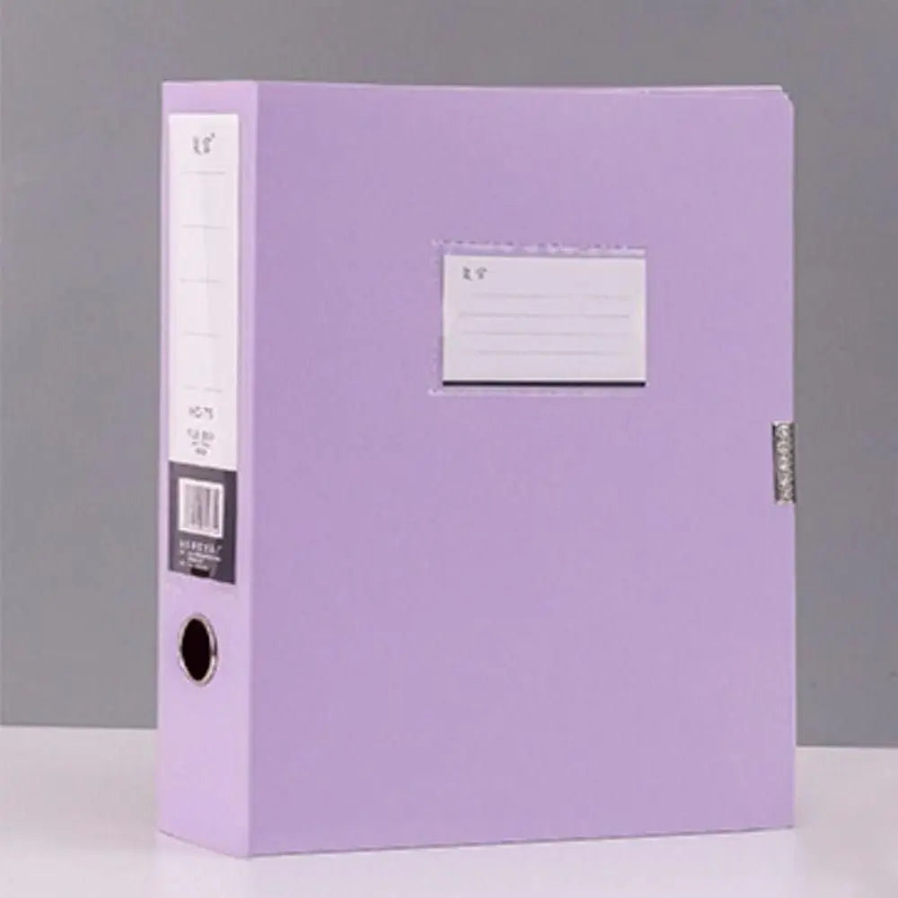 Multifunctional Document Storage Box Folder Large Capacity A4 Information Box Learning Office Storage Box File Box