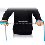 1.2m/2m/3m Max Stretch Plastic Spring Elastic Rope Fishing Lanyards With Carabiner Boating Ropes Anti-lost Phone Keychain Lock