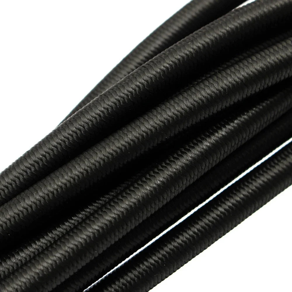3/4/5/6/8MM Black Strong Elastic Cord Rubber Band Sewing Clothing Craft Supplies Elastic Band Elastics Rope Bands Accessories