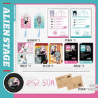 11Pcs/Box Merchandise Alien Stage Lucky Gift Bag Collection Toy Mizi Sua Ivan Till Hyuna Luka File Page Identity Card Postcard