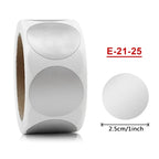 300 Pcs/Roll Scratch Labels Round Scratch Sticker Scratch Cards for Surprise Drop Shipping