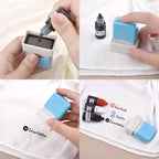 10ml Blue Red Black Ink Textile Clothes Ink Special Ink For Students Kids Name Stamp Printing On Clothing Waterproof Not Fade