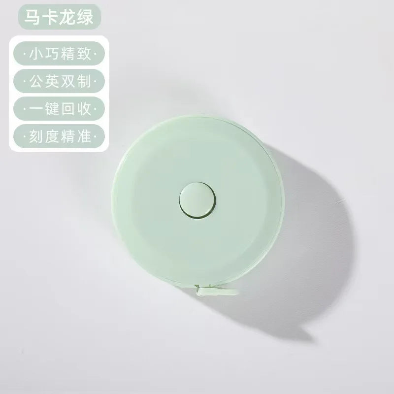 5PC Retractable Soft Tape Measure Double-sided Measurement Ruler Portable Body Flexible Ruler for Weight Loss Measurement ﻿