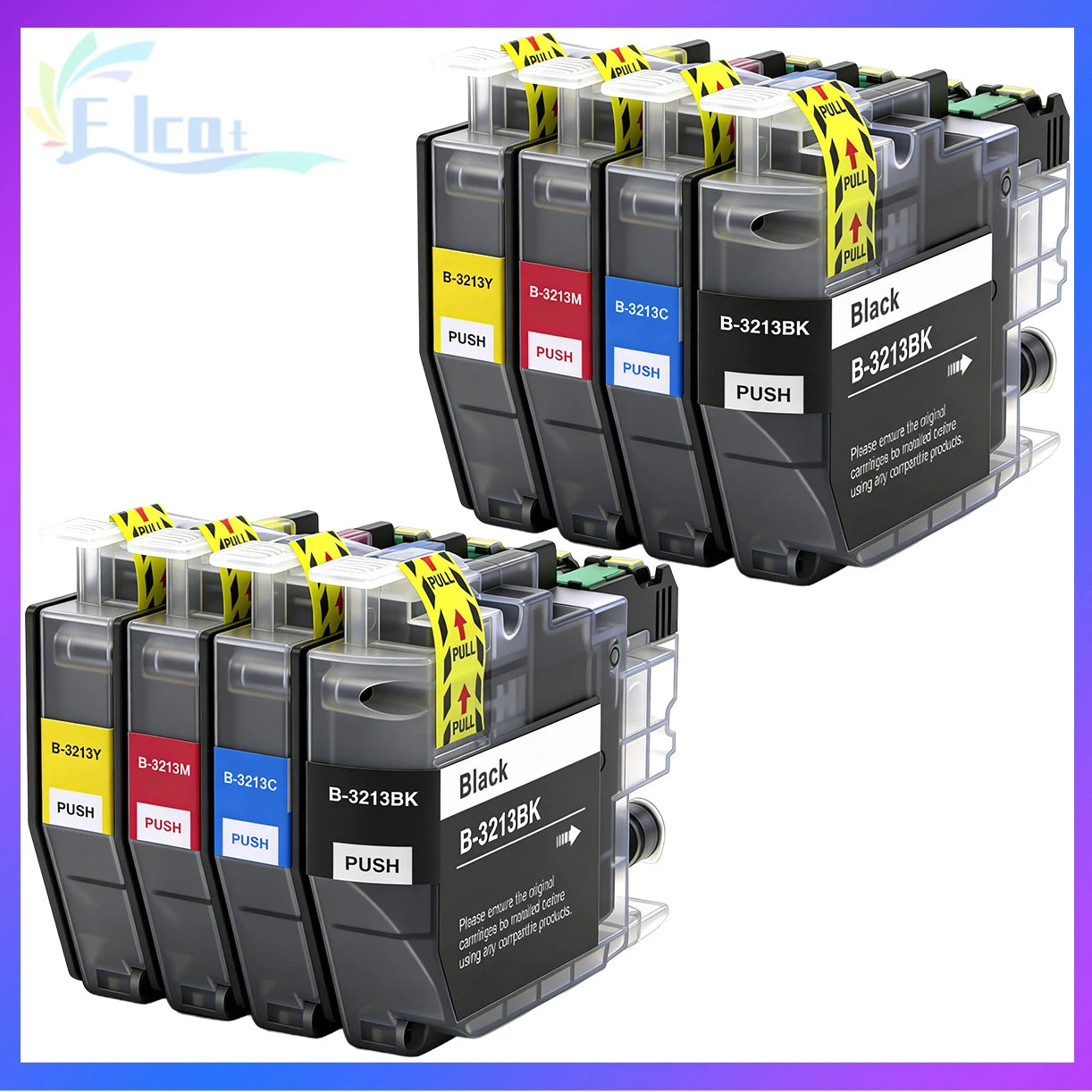 LC3213XL LC3213 LC3211 Ink Cartridge Compatible For Brother DCP-J572DW  DCP-J772DW  DCP-J774DW MFC-J491DW  MFC-J497DW Printer