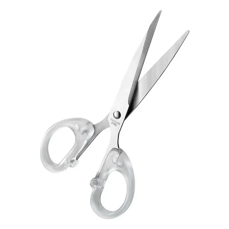 Student Office Paper-cut Scissors Stainless Steel Household Handmade Scissors Sharp and Small Sewing Scissors Household Tools