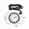 Hot Sale 1pc Outdoor Hiking Camping Compass Map Scale Ruler Multifunctional Equipment