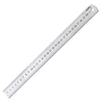 15cm/20cm/30cm/40cm/50/60cm Metal Ruler Stainless Steel Straight Ruler Measuring Ruler Precision Double Sided Measure Ruler Tool