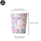 Butterfly Birthday Party Decoration Disposable Party Plates Cup Napkin Tablecloth Butterfly Knìfe Birthday Decoration Baby Showe