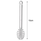 1Pcs Honey Spoon Plastic Honey Dipper Stick Syrup Dispenser Spoon Jar Stick Kitchen Accessories Server Honey Cooking Tools