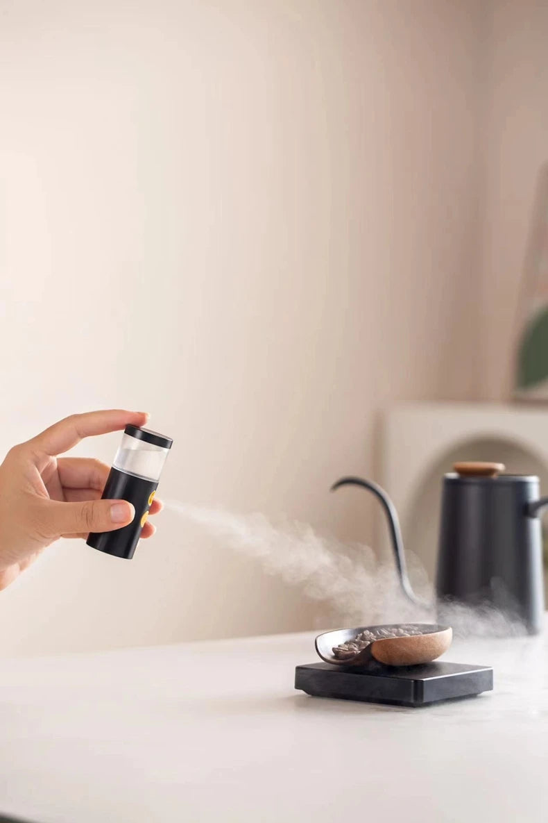 SearchPean Grinding Static Reducer Nano Sprayer Waking Coffee Beans Elimination Powder Residue Cleaner Rechargable USB ARIEL