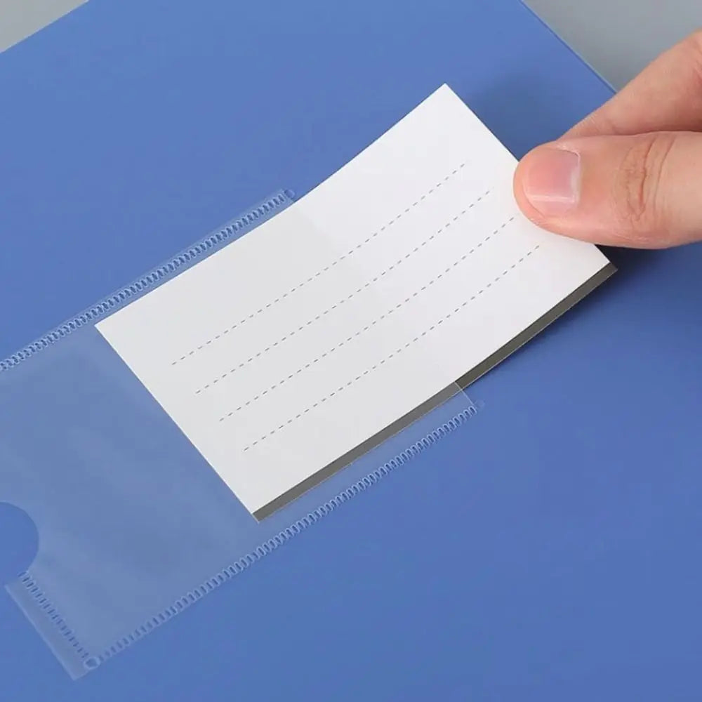Thickened File Bag File Box Student Information Test Paper Storage A4 Extraction File Box