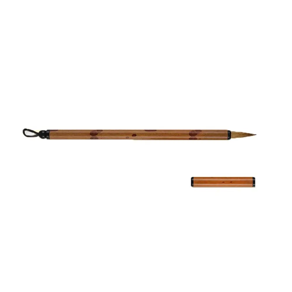 Oil Watercolor Chinese Calligraphy Brush Wolf Hair Bamboo Scriptures Writing Brush Oil Painting Art Paint Brush Watercolor