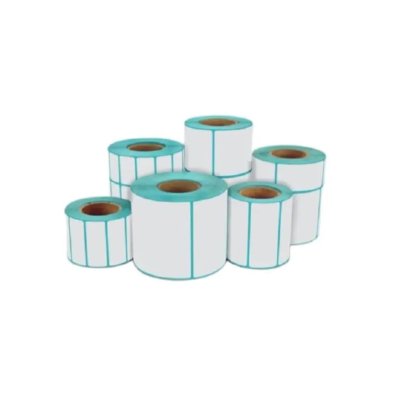 1000PCS Shipping Labels Barcode Sticker Supermarket Blank Stickers White Label Stationery Sticker Kitchen Spice Label Stickers