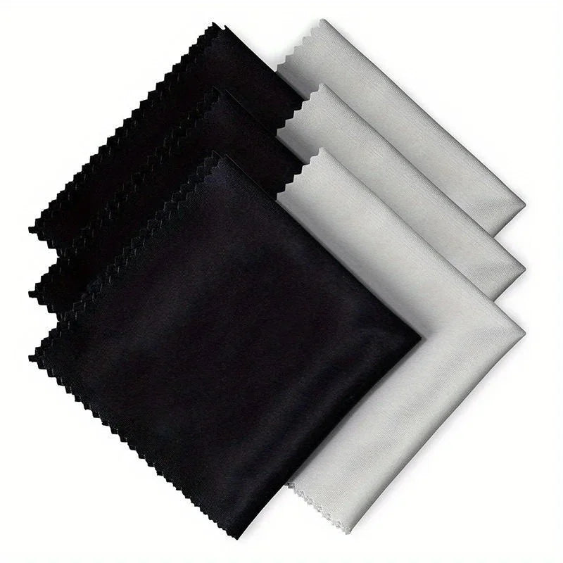 MJYIWANG 6pcs Smooth Cleaner Glasses Lens Cloth Cloths Sunglasses Cleaning Cloth Microfiber Cleaning Cloths