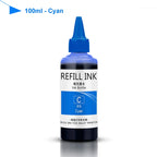 Universal Sublimation ink with Coating for Epson desktop printer heat transfer for T-shirt face mask cotton Mugs 100ml