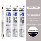 ZEBRA SARASA Dry airfitgrip Gel Pen 0.5/0.4mm Black Core Quick-Drying Smooth Writing Stylos boligrafo gel Stationery for school