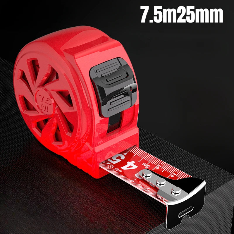 5M Tape Measure Retractable Red High-precision 3M 7.5M Measuring Tape Thickened Wear-resistant Tape Practical Measuring Tools