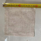 12pcs Table Napkins Wedding Party Dinner Table White Cloth Napkin Restaurant Home Napkins Cotton Linen Handkerchie 4 Size
