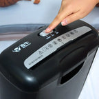 Small Shredder Grinder For Office Household A4 Size Paper Cutter Mini Gear Automatic Electric Bill Shredder Office Electronics