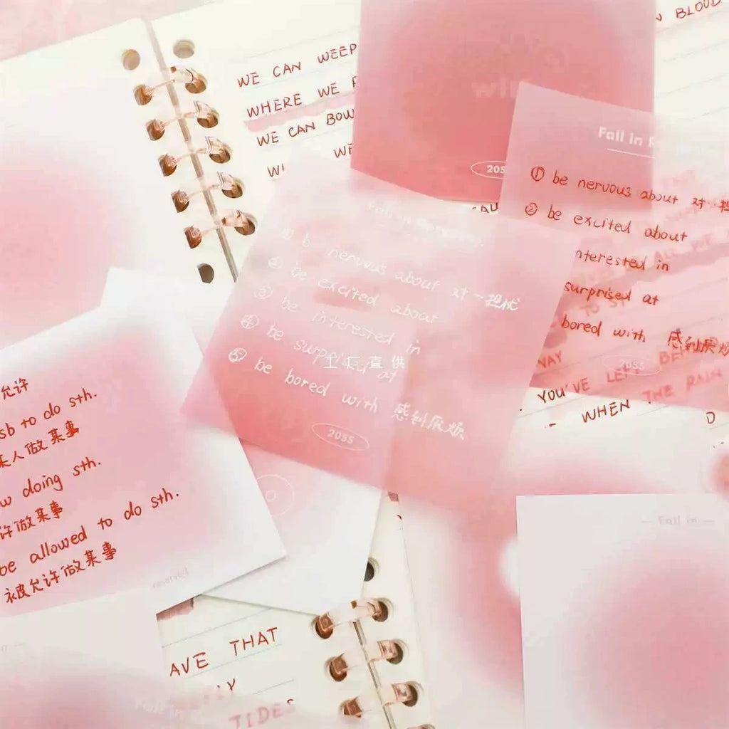 112Sheets Multifunctional Sticky Notes Portable Student Note Marker Writing Sticky Notes Self-Adhesive Easy To Apply Notepad