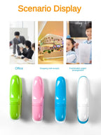 Mini Safe Stapler without Staples Staple Free Stapleless 8 Sheets for Paper Binding Business School Office Supplies Stationery