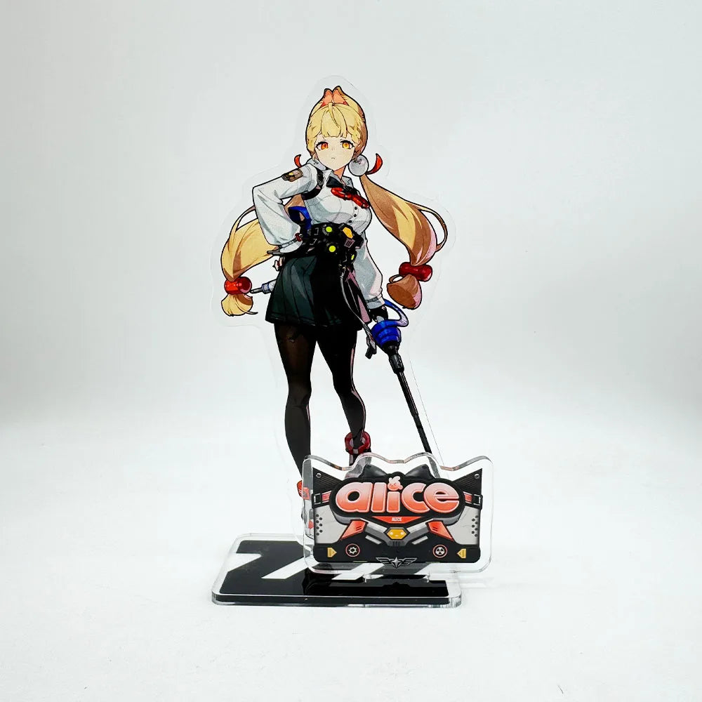Game Zenless Zone Zero Ye Shun­guang Dialyn Hoshimi Miyabi Anime Acrylic Stand Model Plate Keychain Desk Decor Collection gift