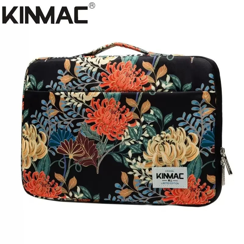 Shockproof Brand Kinmac Laptop Bag 12,13,14,15.4,15.6,16 Inch,Waterproof Lady Man Sleeve Case For MacBook Air Pro M1 Handbag PC