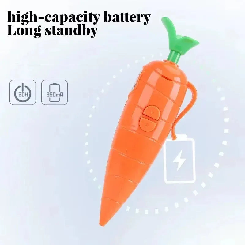 1-10pcs///Zootopia Carrot Voice Recorder Pen Cartoon Kids Ballpoint Pen That Can Be Recorded Creative Multi Functional Pens Gift