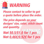 Custom Embroidery Keychains Double-sided Wholesale 50 PCS Printed Woven Logo to Customize Fabric Key Ring Tag for Bag Phone Car