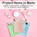 Self Adhesive Mailing Envelopes Bubble Padded Mailers 4 X 6 Inch Small Shipping Bags Waterproof Padded Envelopes for Packaging