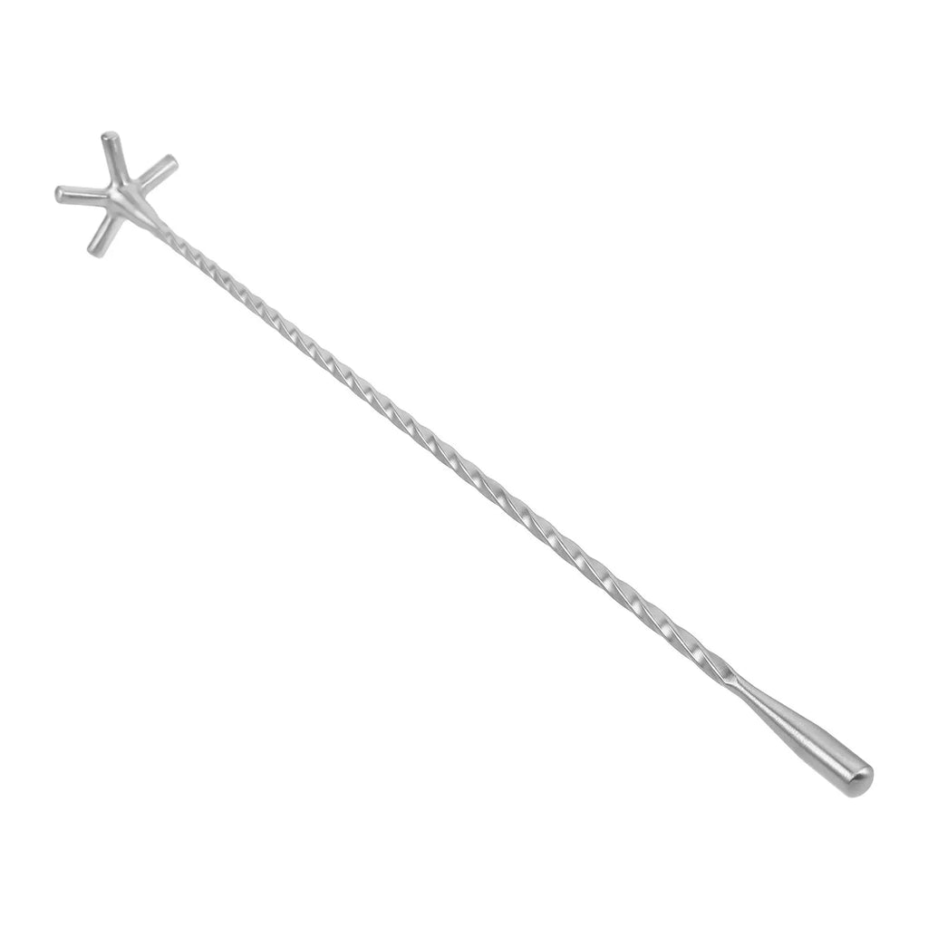 Stainless Steel Cocktail Stirrer Metal Swizzle Stick Reusable Beverage Stirring Tool Party Drink Mixer Xmas Holiday Coffee Hot