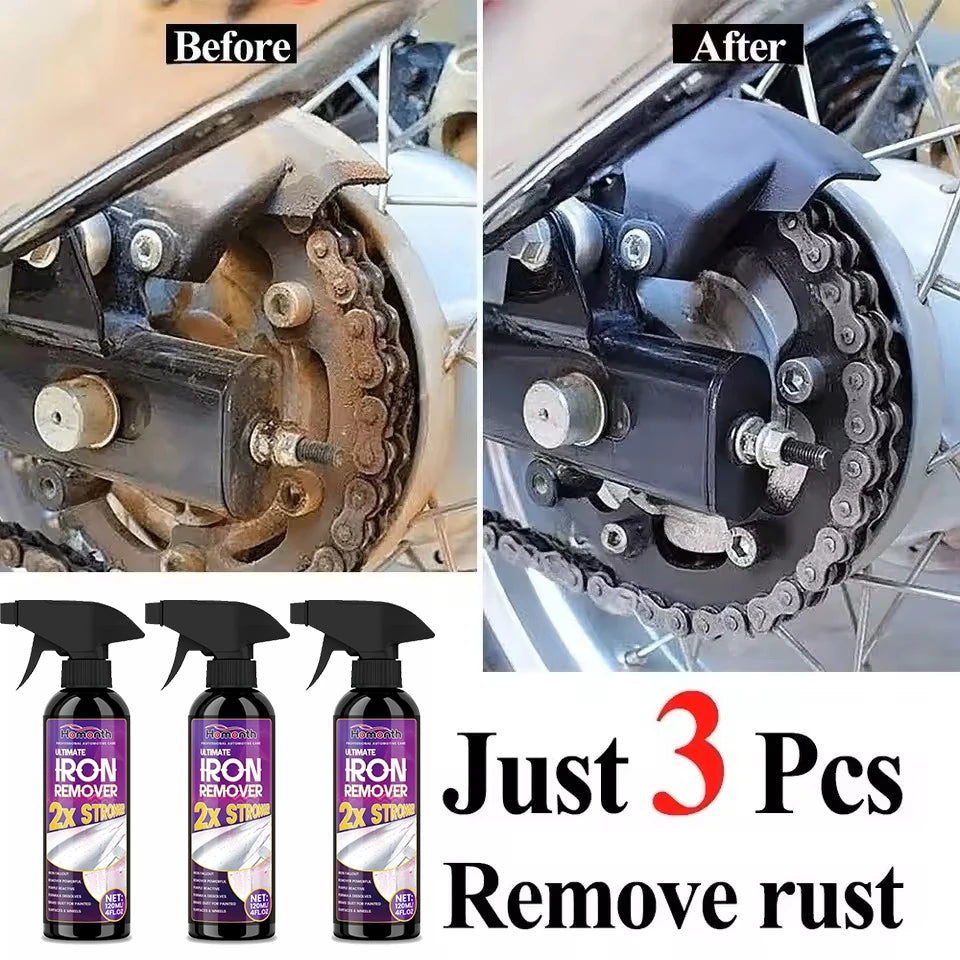 Rust Remover Spray Powerful Rust Removal For Metal Car Bike Household Tools