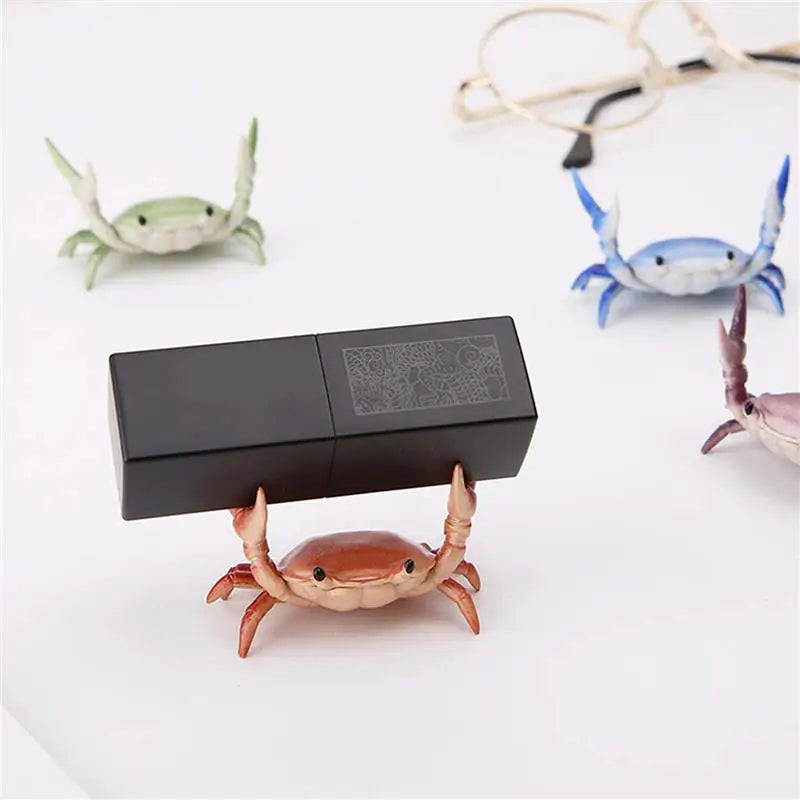 Multifunctional Weightlifting Crab Pen Holder Storage Item Lifting Pen Holder DesktopCreative Personalized Decoration Model Gift