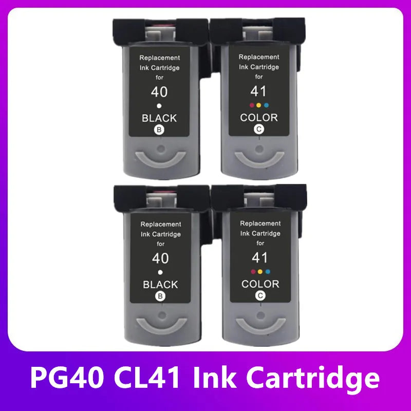 PG40 CL41 Compatible Ink Cartridge for Canon PG 40 41 PG-40 CL-41 for Printer IP1600 IP1200 IP1900 MP140 MP150 MX300 MX310 MP160