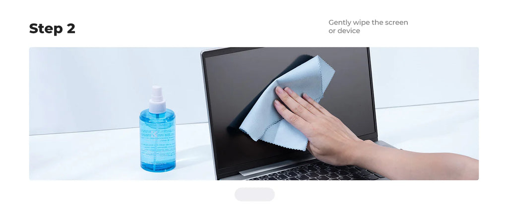 K&F CONCEPT 200ML Screen Cleaner Spray For Camera Lens PC Cell Phone Glasses Watch CCD/CMOS Clean Liquid with 2 Microfiber Cloth