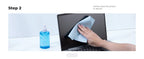 K&F CONCEPT 200ML Screen Cleaner Spray For Camera Lens PC Cell Phone Glasses Watch CCD/CMOS Clean Liquid with 2 Microfiber Cloth
