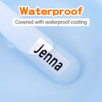 114 Waterproof Personalized White Label Custom Name Sticker Kindergarten Tag Children School Stationery Daily Necessities Labels