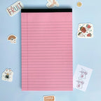 A5 Draft Notebook SImple Lined Tearable Sticky Notes Memo Book Portable Notebook with Tearable Paper