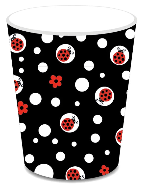 Insect Ladybug Party Disposable Tableware Sets Kids Birthday Plates Cups Napkins For Baby Shower Party Dinnerware Decoration