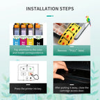 LC223 XL Ink Cartridge For Brother LC 223 223XL Compatible DCP-J4120DW MFC-J4420DW J4620DW 4625DW Printer
