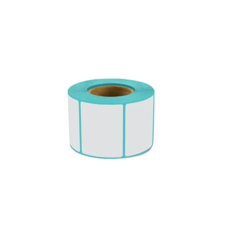 1000PCS Shipping Labels Barcode Sticker Supermarket Blank Stickers White Label Stationery Sticker Kitchen Spice Label Stickers