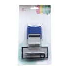 DIY Rubber Stamp Kit Custom Personalized Self Inking Business Address Name Number Letter Handicrafts Printing