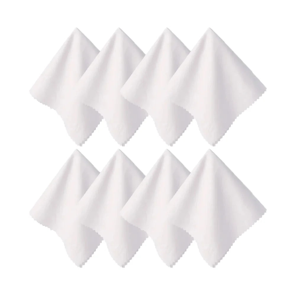 XizeHOM 8 pcs/lots High quality  Glasses Cleaner 20*20cm Microfiber Glasses Cleaning Cloth For Lens Phone Screen Cleaning Wipes