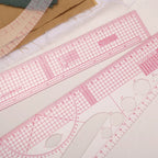 KRABALL Sewing Ruler Set Measure Patchwork Tailor French Curve Ruler for Fabric Drawing Template DIY Sewing Accessories Tool